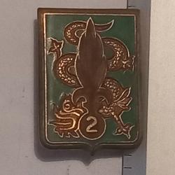 Insigne du 2ème régiment étranger d'infanterie (2ème REI) - Drago