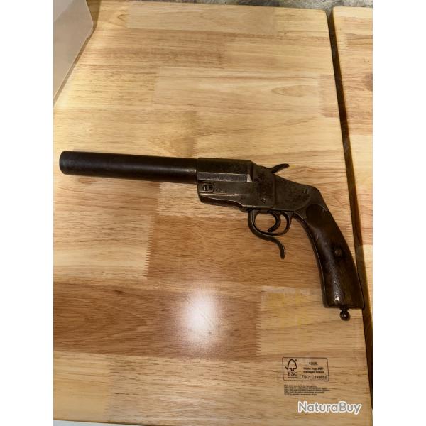 PISTOLET LANCE FUSEE ALLEMAND 14-18  (N3)
