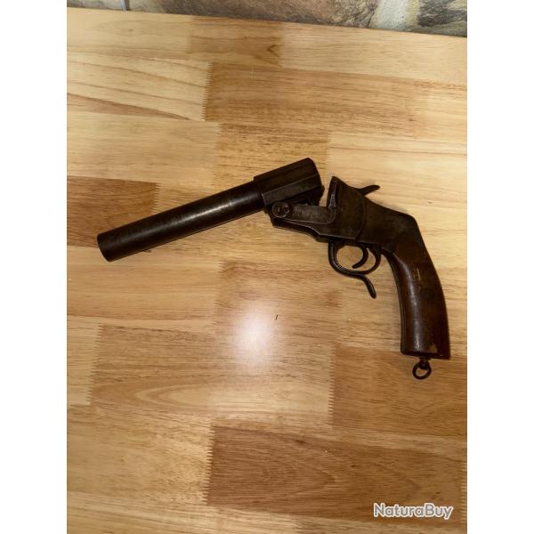 PISTOLET LANCE FUSEE ALLEMAND 14-18  (N4) pour pices