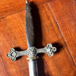 Épée Franc-Maçon ancienne