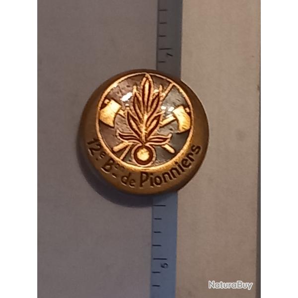 Insigne du 12me bataillon de pionniers