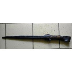Baïonnette hollandaise modèle Mannlicher 1895 infanterie