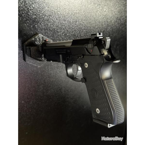 Support magntique HexaLock - Rangement aimant pour armes 9mm