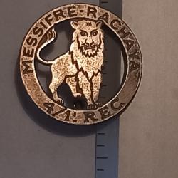 Insigne du 4ème escadron du 1er régiment étranger de cavalerie (1er REC)