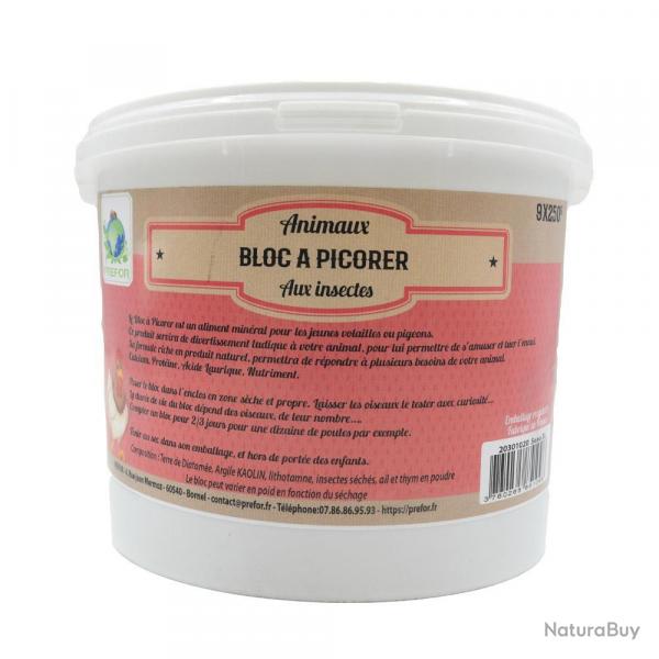 Soldes ! Seau de 3 blocs  picorer diatome