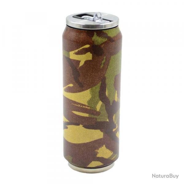 Soldes ! Canette Isotherme camouflage Centre Europe 500ml