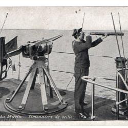 CPA - Marine Militaire  - La Vie du  Marin Timoniers de veille  - N°3216