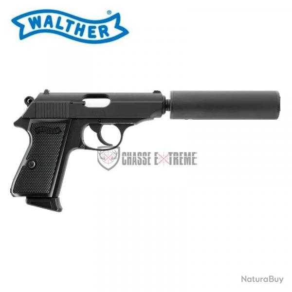 Pistolet WALTHER PPK/S BLK Kit Cal Bbs 6mm Gaz