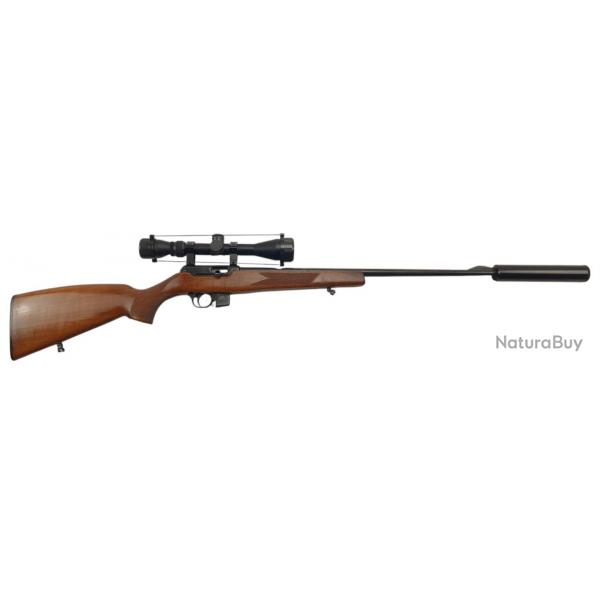 OCCASION SA - CARABINE SEMI-AUTO CZ 511 CALIBRE 22LR + LUNETTE 3-9x40 + MODERATEUR
