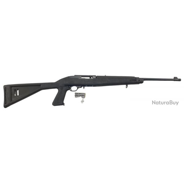 OCCASION SA - CARABINE SEMI-AUTO RUGER 10/22 CAL.22LR AVEC CROSSE CUSTOM