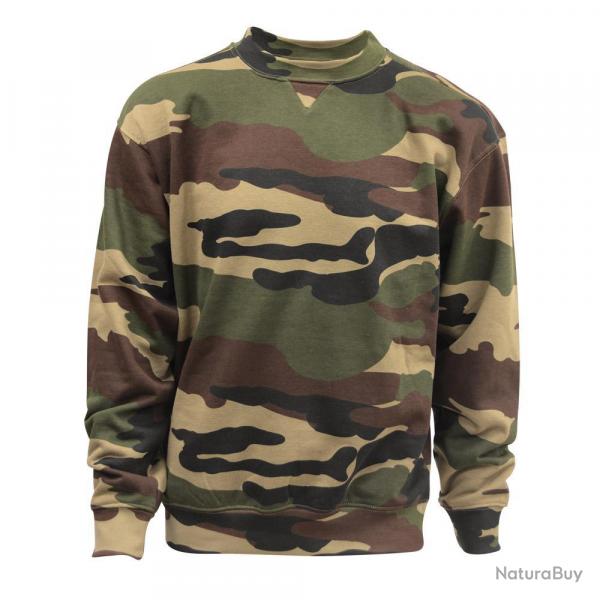 Soldes ! Sweat camo CE col rond