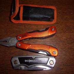 Pince multifonctions Black et Decker et couteau pliant Magnusson