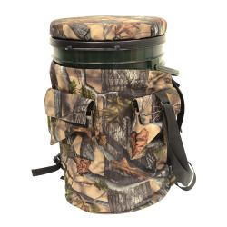 Soldes ! Tabouret-seau pivotant camo 25 litres