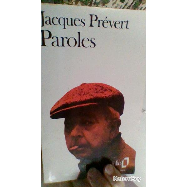 Paroles par Jacques Prvert - Folio -