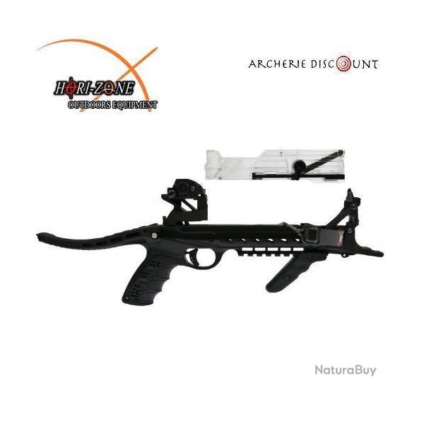 Pistolet Arbalte  Rptition Hori-Zone Red Back Xr 80 Lbs / Chargeur 5 Flches