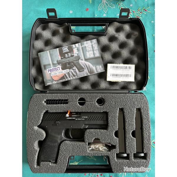 SIG BLANC P320 P.A.K - NOIR avec 2 chargeurs