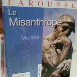 Le misanthopre par Molière - Petits classiques Larousse -