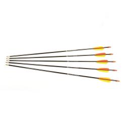 Soldes ! Lot de 5 flèches 26" en fibre de verre