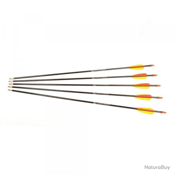 Soldes ! Lot de 5 flches 26" en fibre de verre