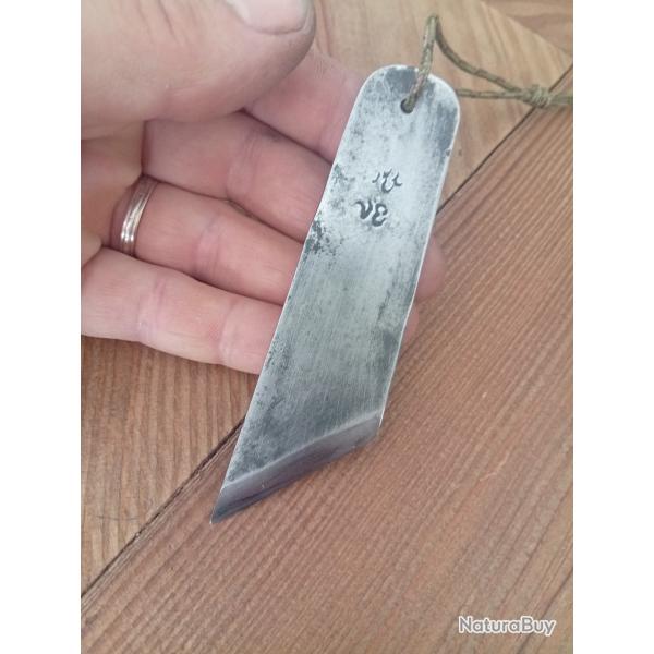 couteau kiridashi forg en acier carbone XC75