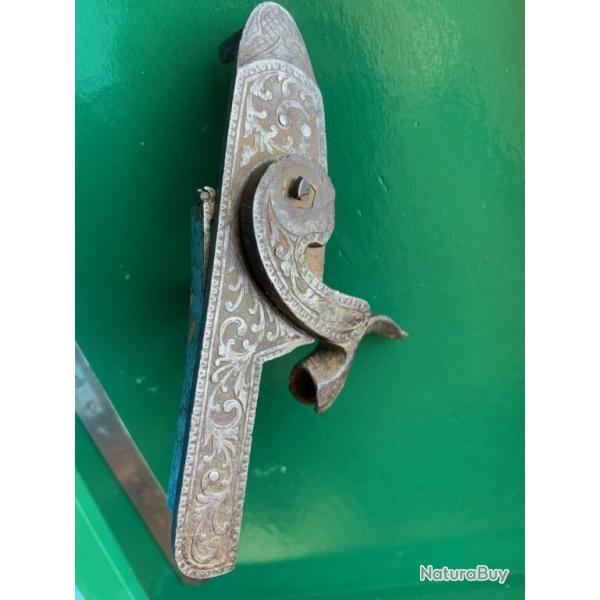 platine avec chien grave longueur 12 cm