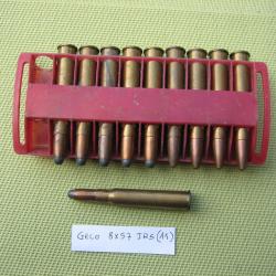 11  Balles  Geco  8x57 JRS  anciennes