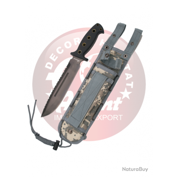 Amont 14769 Couteau tactique  lame fixe