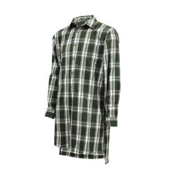 Soldes ! Chemise long pan Confort verte