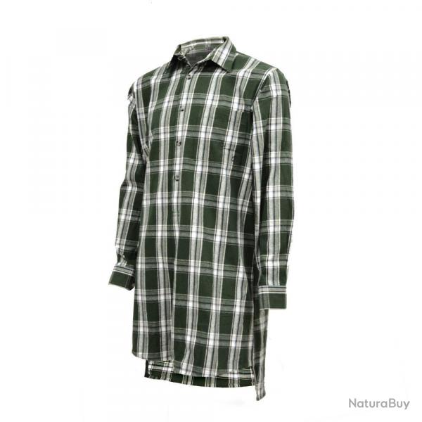 Soldes ! Chemise long pan Confort verte