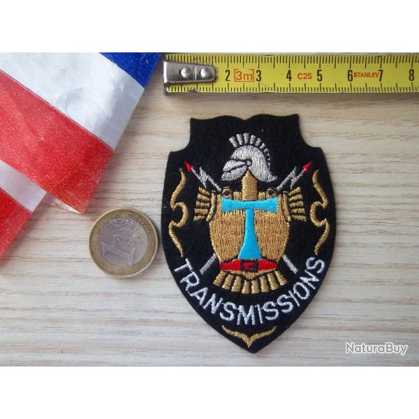 cusson collection militaire transmissions insigne tissu neuf !