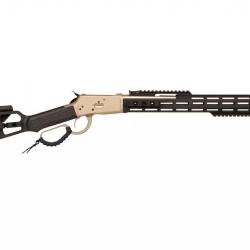 Carabine à levier sous garde HUGTEK LVR SXN boîtier Nickel-Alu-MLockAlu calibre 30-30 Win 51 cm 30-3