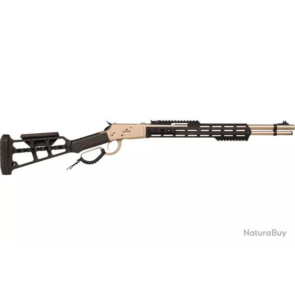 Carabine  levier sous garde HUGTEK LVR SXN botier Nickel-Alu-MLockAlu calibre 30-30 Win 51 cm 30-3