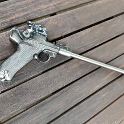 Briquet pistolet Luger P08