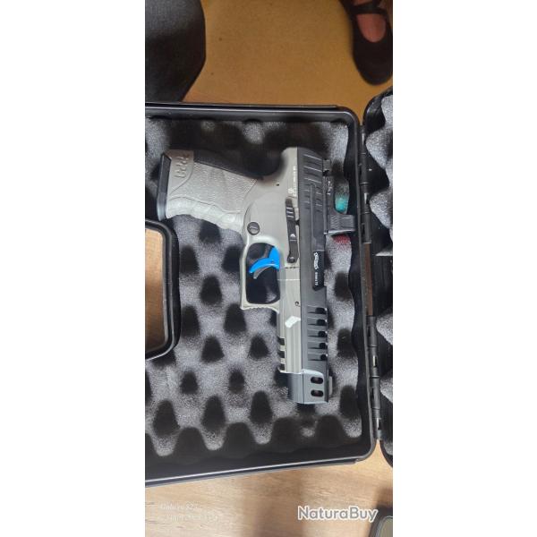 Pistolet  plombs Walther Q5 Match Combo 5" Umarex avec red dot RDS8 4.5mm