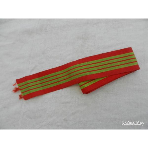 coupe de ruban 20 cm pour mdaille croix de guerre 1939/45 militaire franaise