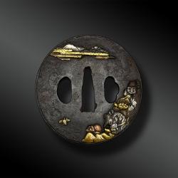 TSUBA No Maru Gata - Japon - Période Edo (1603-1868)