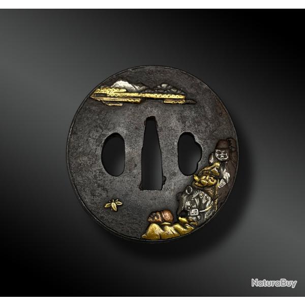 TSUBA No Maru Gata - Japon - Priode Edo (1603-1868)