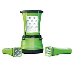 Soldes ! Lanterne avec double torches amovibles
