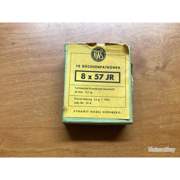 10 Munitions 8x57 jr