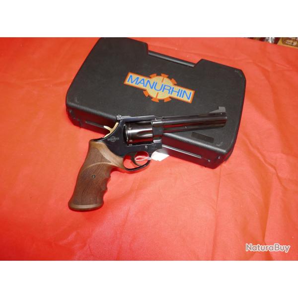 Revolver MANURHIN MR73 SPORT en 5"1/4, calibre 38/357 avec poigne K Nills