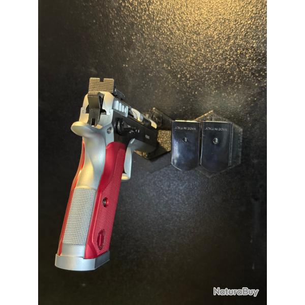 Support magntique HexaLock - Rangement aimant pour pistolets et chargeurs 9mm