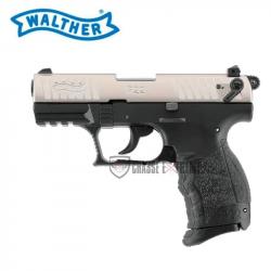 Pistolet WALTHER P22Q Cal 9 mm Pak Nickelée