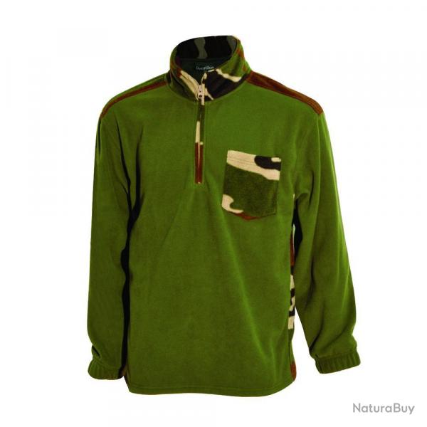 Soldes ! Sweat polaire F1 kaki/camo CE