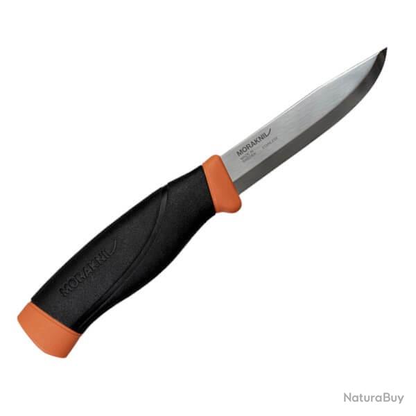 MO13259 Couteau fixe Mora Companion Heavy Duty Burnt