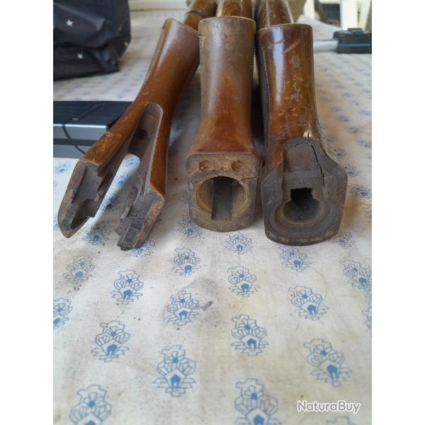 Lots de bois pour fusils