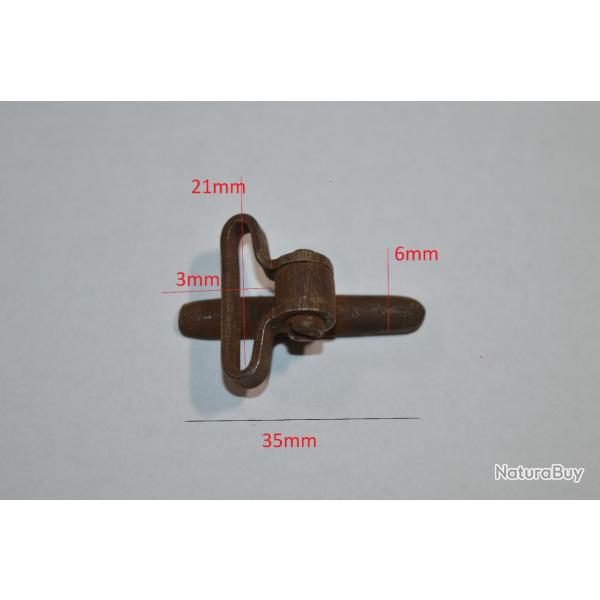 Battant de crosse pour fusil de chasse ancien Battant  souder restauration Silex   (17)
