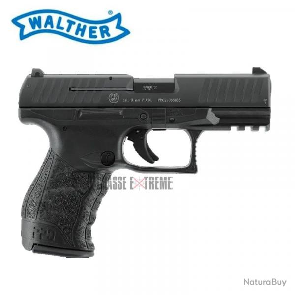 Pistolet WALTHER PPQ M2 Cal 9 mm Pak Noir