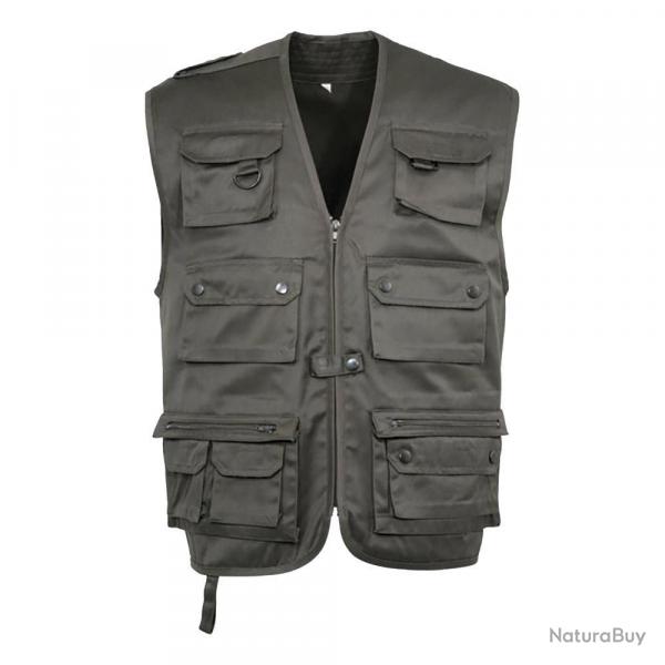 Soldes ! Gilet  poches kaki Taille L