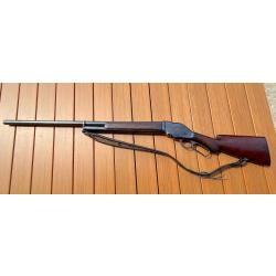 RARE ! FUSIL DE CHASSE WINCHESTER M87 (M 87) modèle 1887 à LEVIER SOUS GARDE. Cal 12/70 SUPER ETAT !