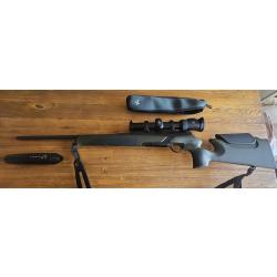CARABINE MERKEL RX HELIX SPEEDSTER cal 30-06 + lunette Swarovski Z8i+1-8 24+réducteur de son Freyr D